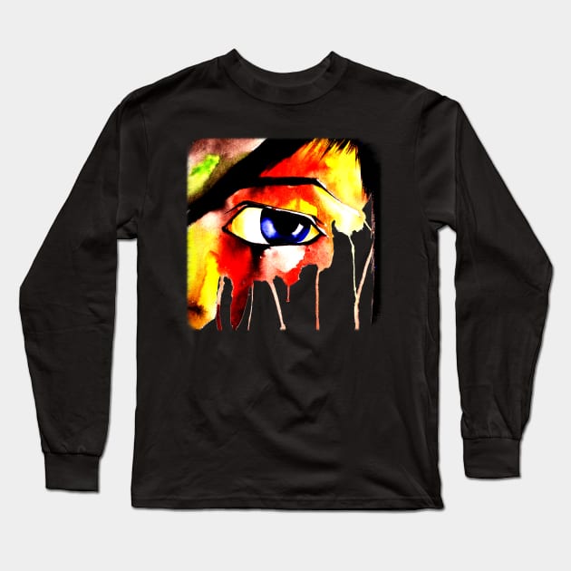 Eye of the witness Long Sleeve T-Shirt by Temple of Being